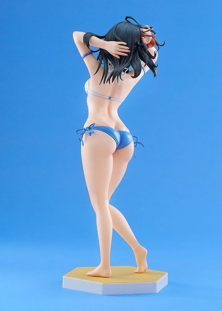 Gridman Universe Pop Up Parade PVC Statue Beach Queens Rikka Takarada Ver. L Size 22 cm by Wave - Gridman Universe