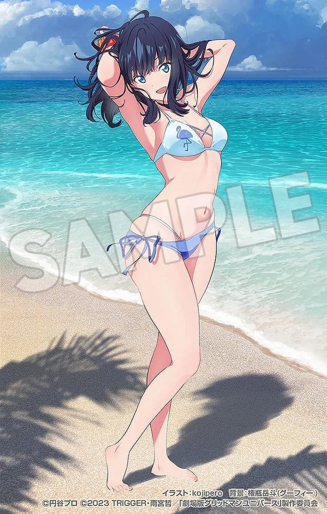 Gridman Universe Pop Up Parade PVC Statue Beach Queens Rikka Takarada Ver. L Size 22 cm by Wave - Gridman Universe