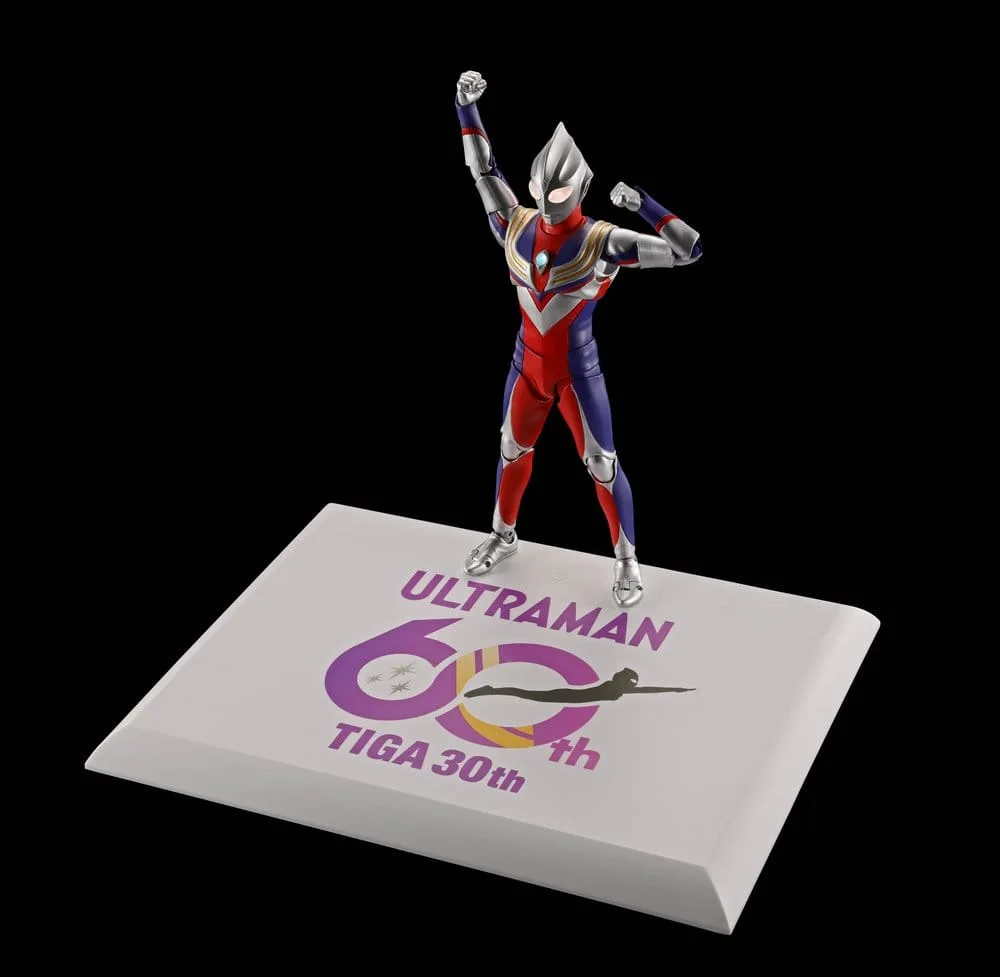 Ultraman Series S.H.Figuarts Shinkocchou Seihou Action Figure Ultraman Tiga Multi Type 30th Anniversary Edition 15 cm by Bandai Tamashii Nations - Ultraman