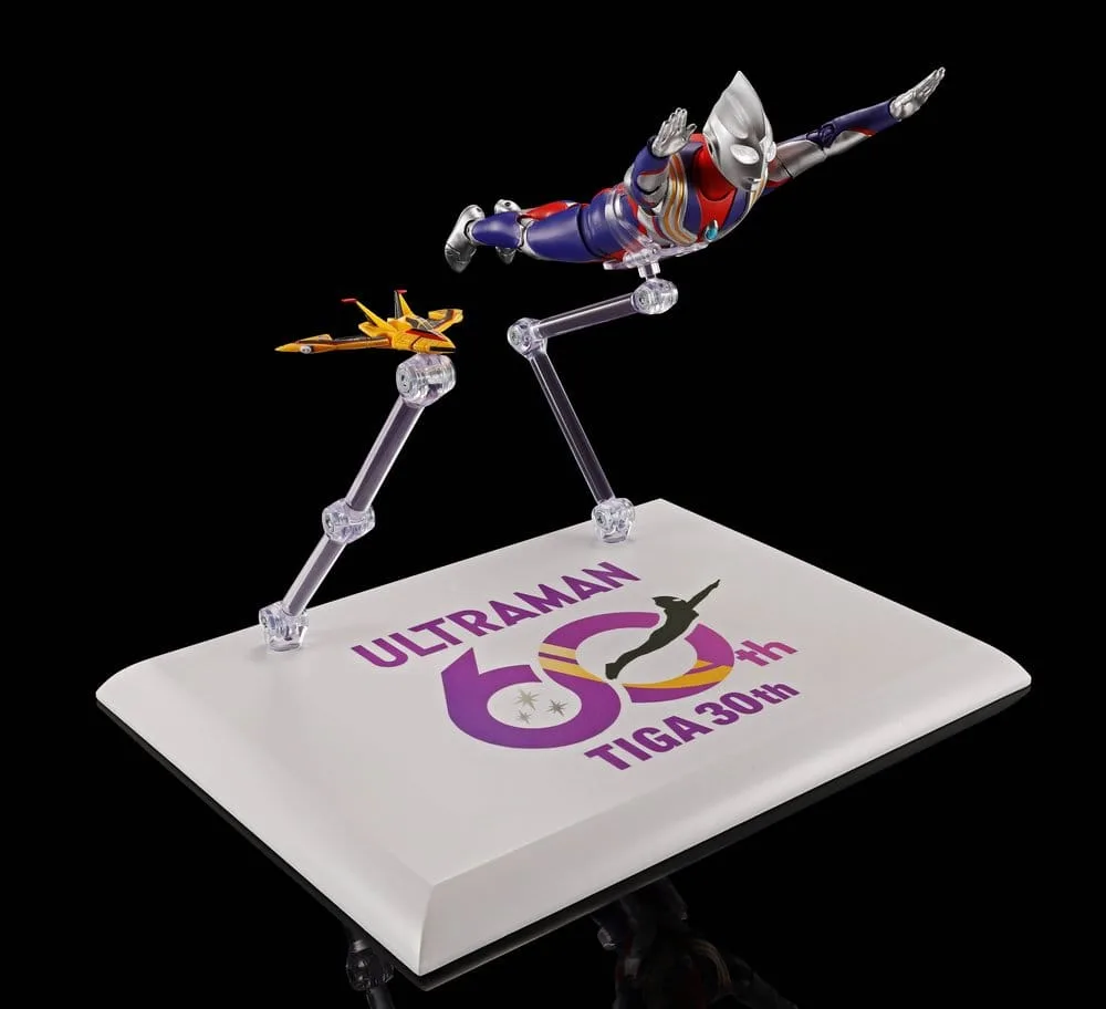 Ultraman Series S.H.Figuarts Shinkocchou Seihou Action Figure Ultraman Tiga Multi Type 30th Anniversary Edition 15 cm by Bandai Tamashii Nations - Ultraman