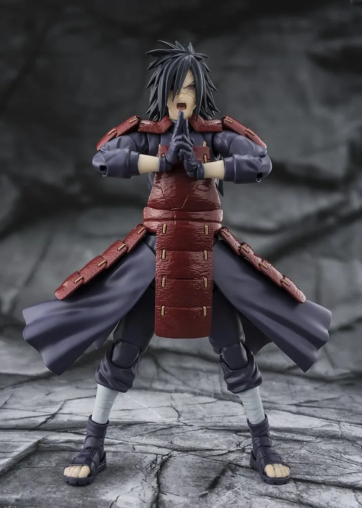 Naruto Shippuden S.H.Figuarts Action Figure Madara Uchiha Legend of Darkness 17 cm by Bandai Tamashii Nations - Naruto