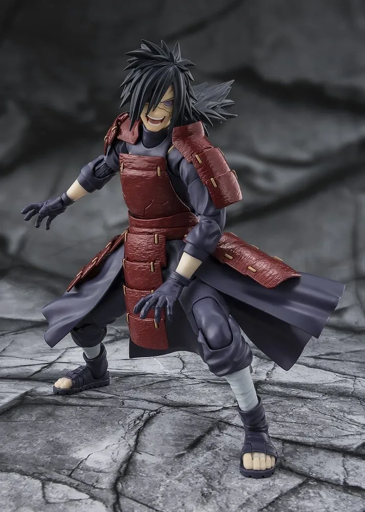 Naruto Shippuden S.H.Figuarts Action Figure Madara Uchiha Legend of Darkness 17 cm by Bandai Tamashii Nations - Naruto