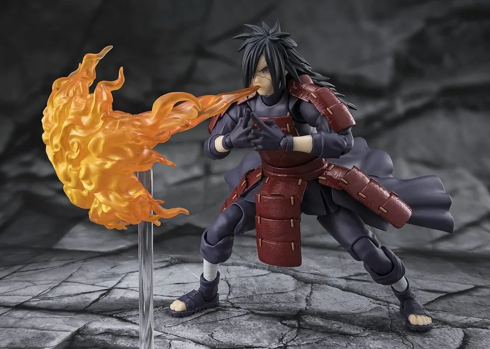 Naruto Shippuden S.H.Figuarts Action Figure Madara Uchiha Legend of Darkness 17 cm by Bandai Tamashii Nations - Naruto