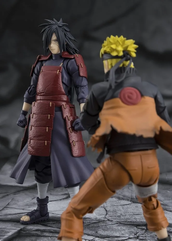 Naruto Shippuden S.H.Figuarts Action Figure Madara Uchiha Legend of Darkness 17 cm by Bandai Tamashii Nations - Naruto