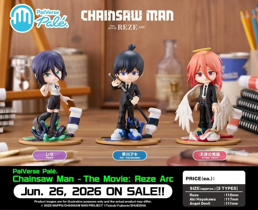 Chainsaw Man The Movie: Reze Arc PalVerse PVC Statue Aki Hayakawa 11 cm by Bushiroad - Chainsaw Man