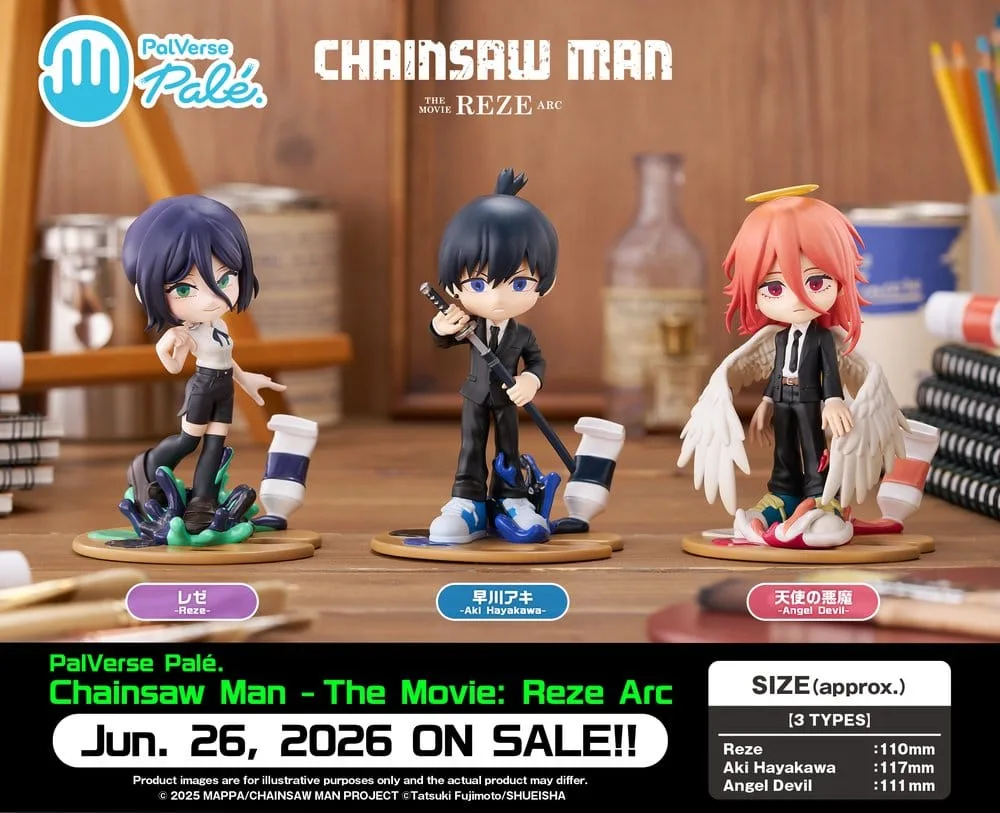 Chainsaw Man The Movie: Reze Arc PalVerse PVC Statue Aki Hayakawa 11 cm by Bushiroad - Chainsaw Man