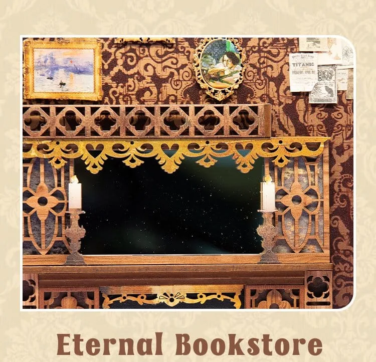 Book Nook Eternal Bookstore 23 x 11 cm by CuteBee - Other