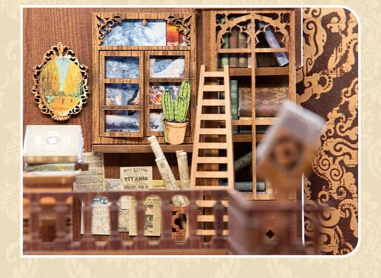 Book Nook Eternal Bookstore 23 x 11 cm by CuteBee - Other