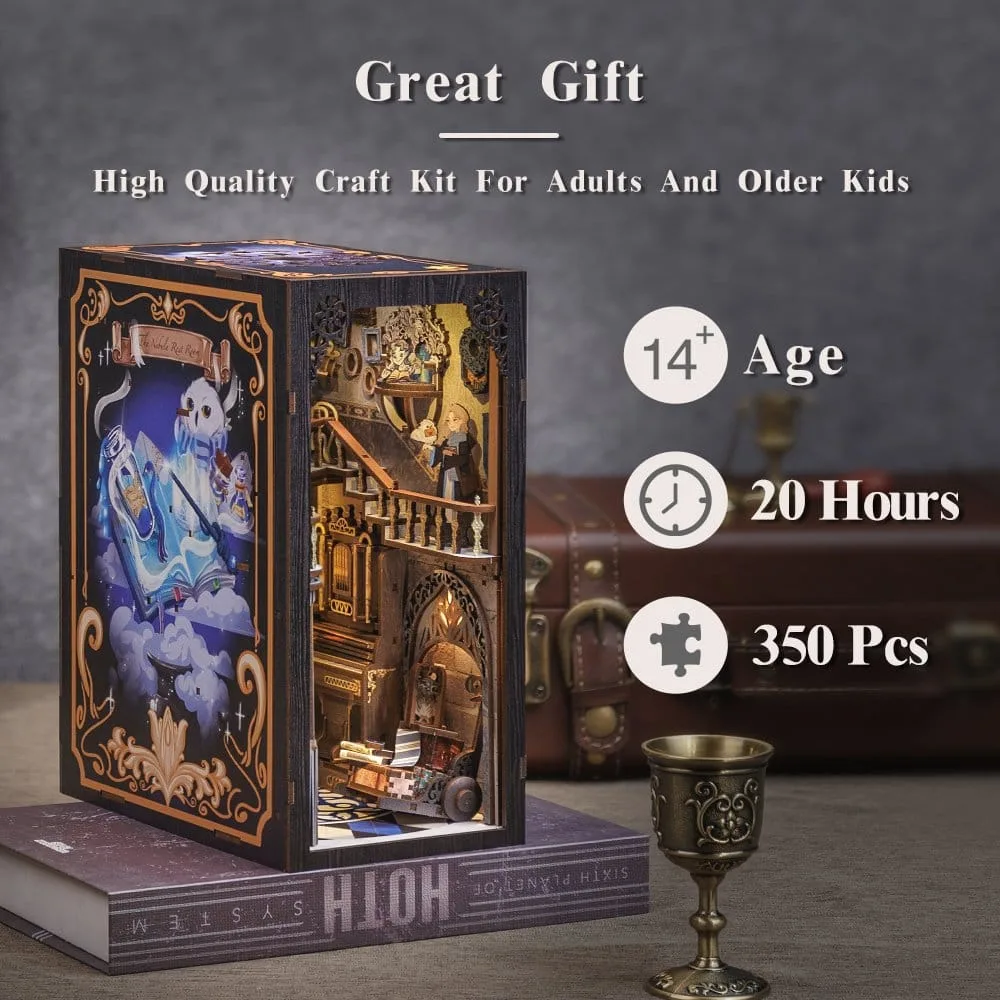 Book Nook Nebula Common Room 23 x 11 cm by CuteBee - Other