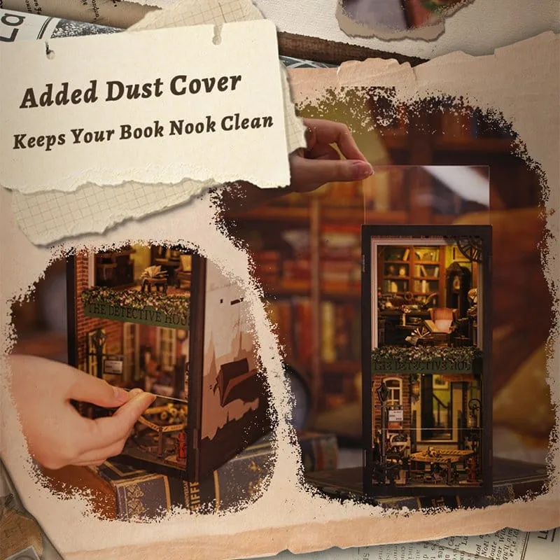 Book Nook Rose Detective Agency 23 x 11 cm by CuteBee - Other