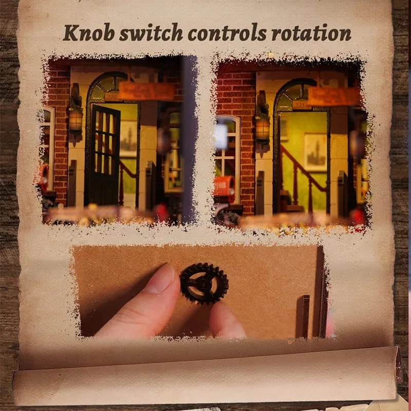 Book Nook Rose Detective Agency 23 x 11 cm by CuteBee - Other