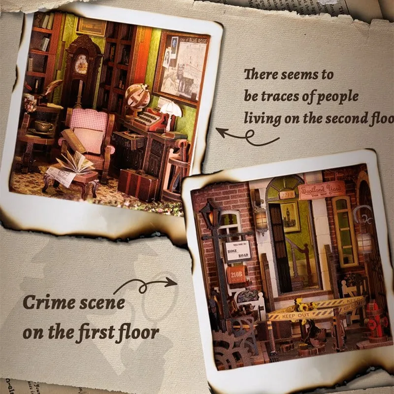 Book Nook Rose Detective Agency 23 x 11 cm by CuteBee - Other