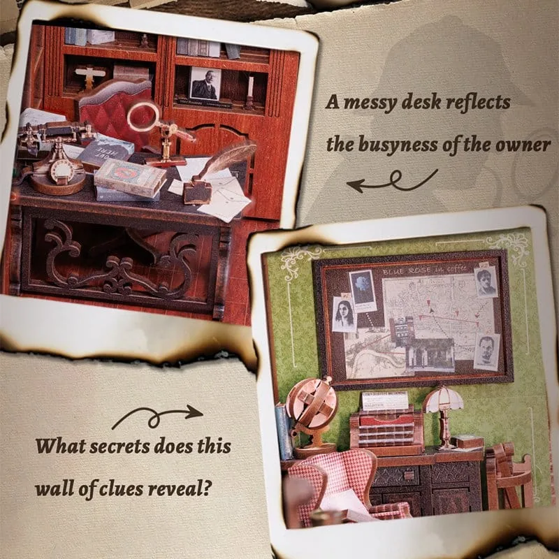 Book Nook Rose Detective Agency 23 x 11 cm by CuteBee - Other