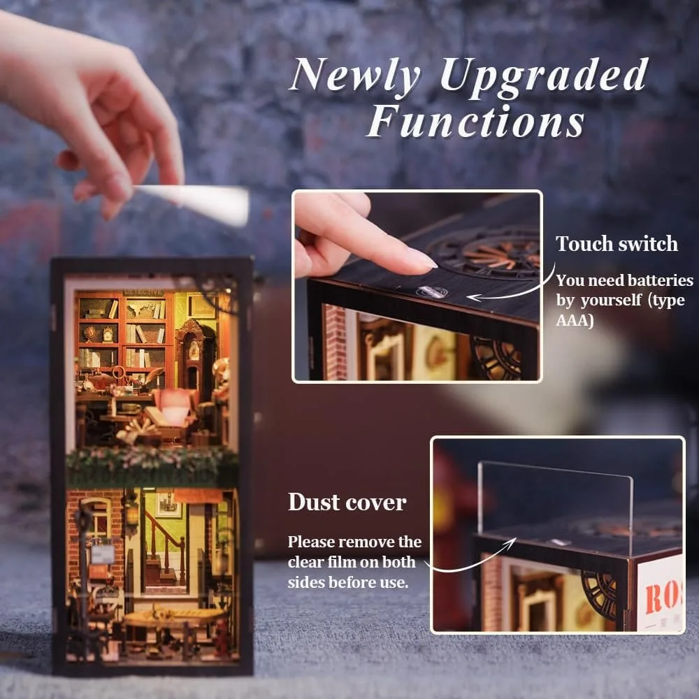 Book Nook Rose Detective Agency 23 x 11 cm by CuteBee - Other