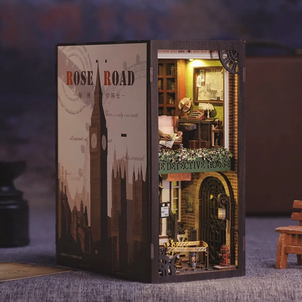 Book Nook Rose Detective Agency 23 x 11 cm by CuteBee - Other