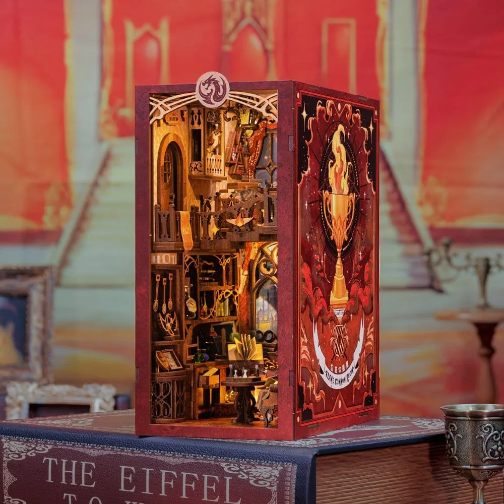 Book Nook Flame Common Room 23 x 11 cm by CuteBee - Other