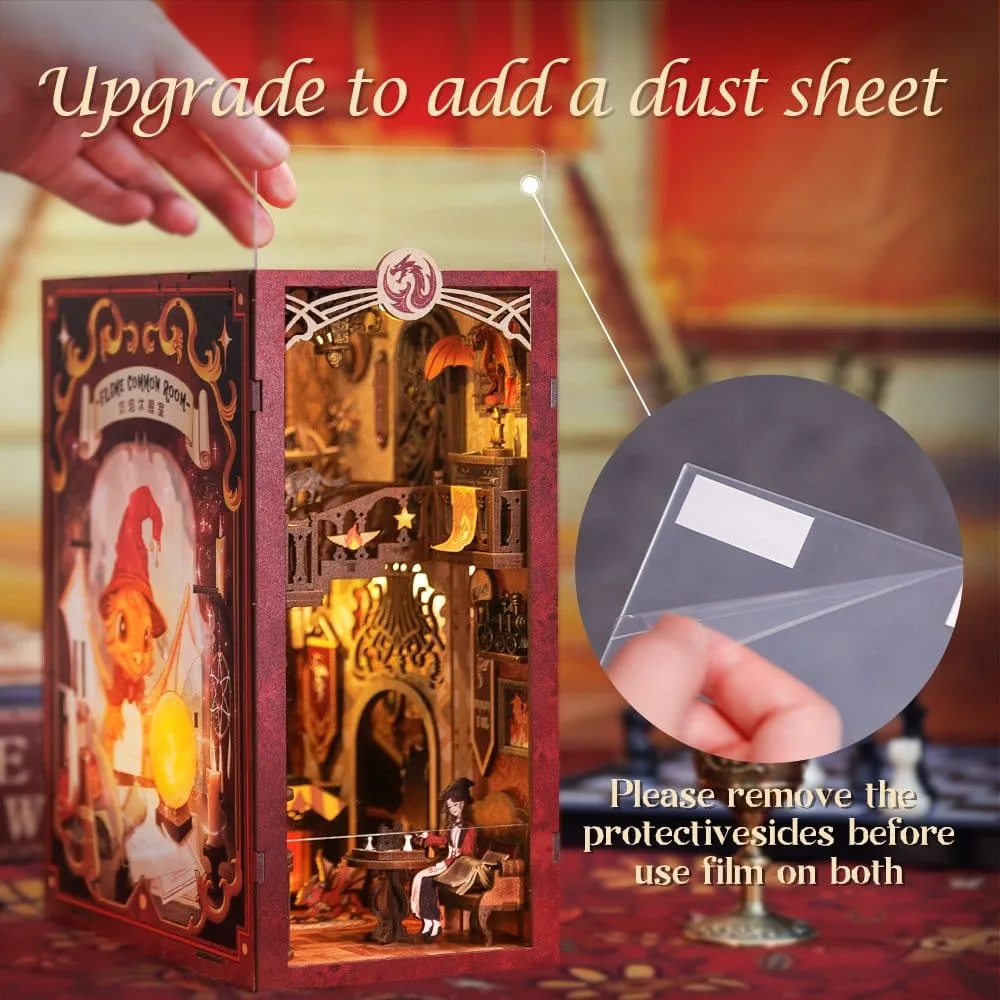 Book Nook Flame Common Room 23 x 11 cm by CuteBee - Other