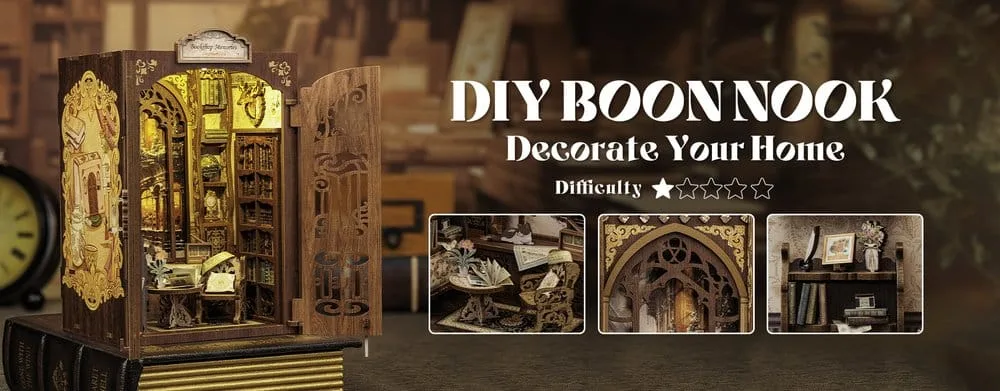 Book Nook Bookshop Memories 17 x 10 cm by CuteBee - Other