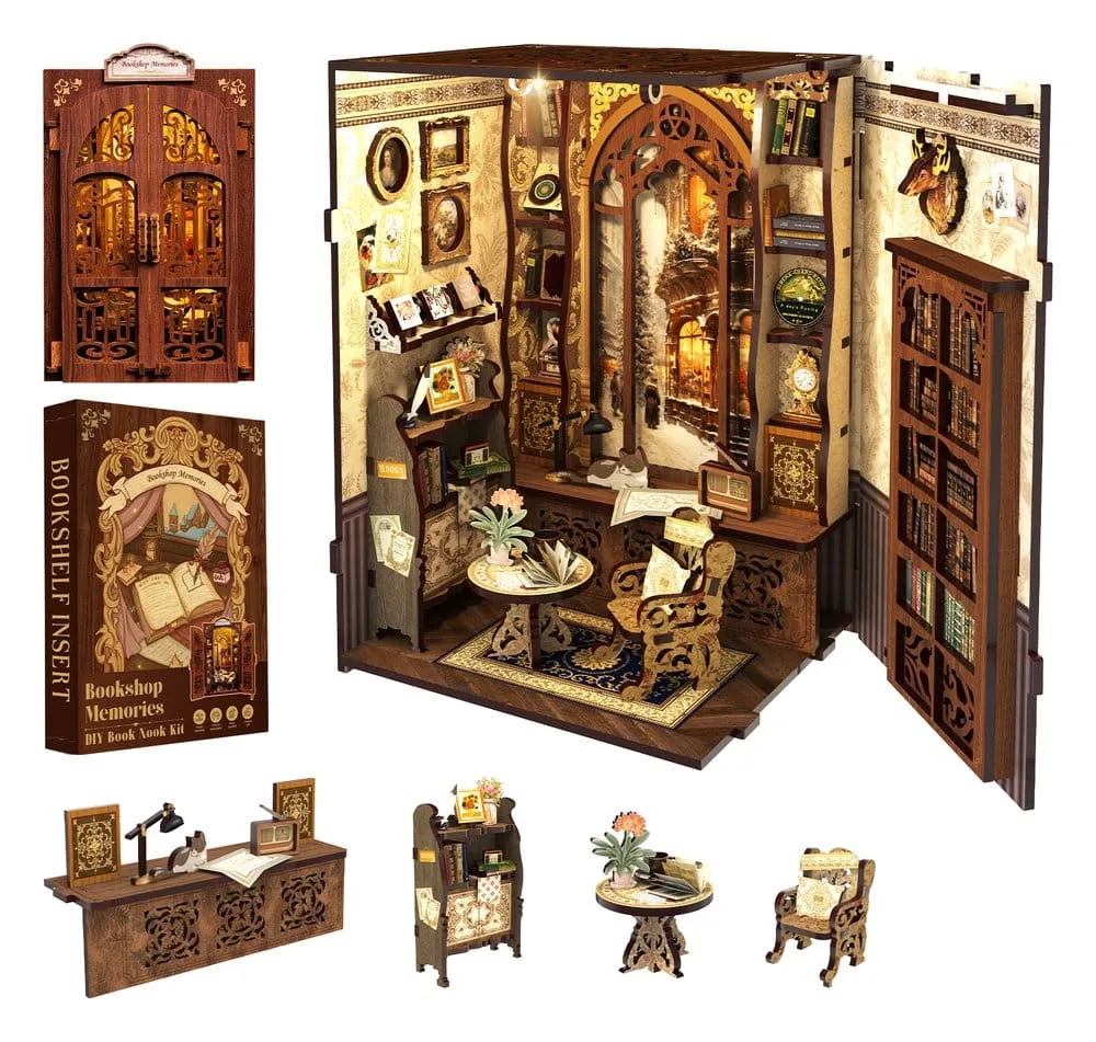 Book Nook Bookshop Memories 17 x 10 cm by CuteBee - Other