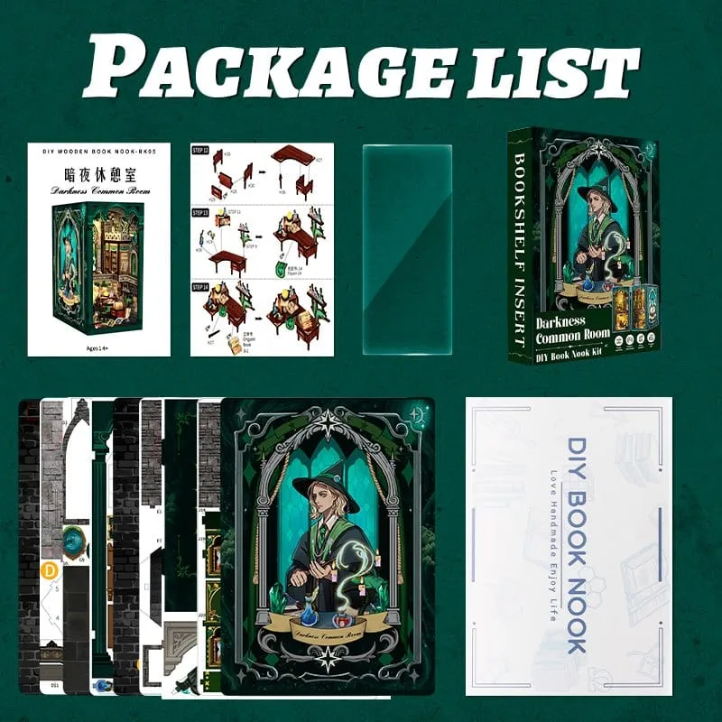 Book Nook Darkness Common Room 23 x 11 cm by CuteBee - Other