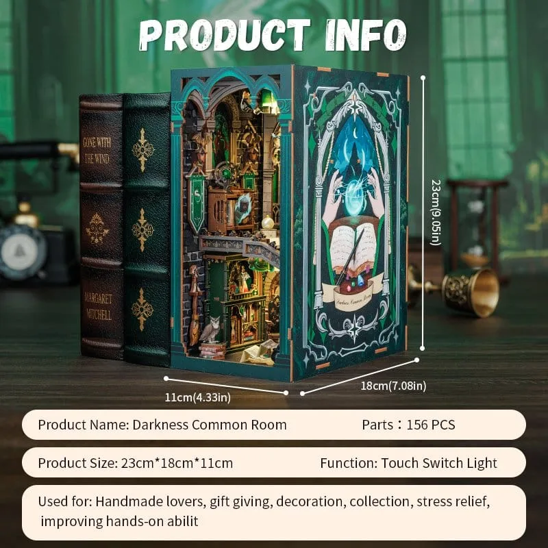 Book Nook Darkness Common Room 23 x 11 cm by CuteBee - Other