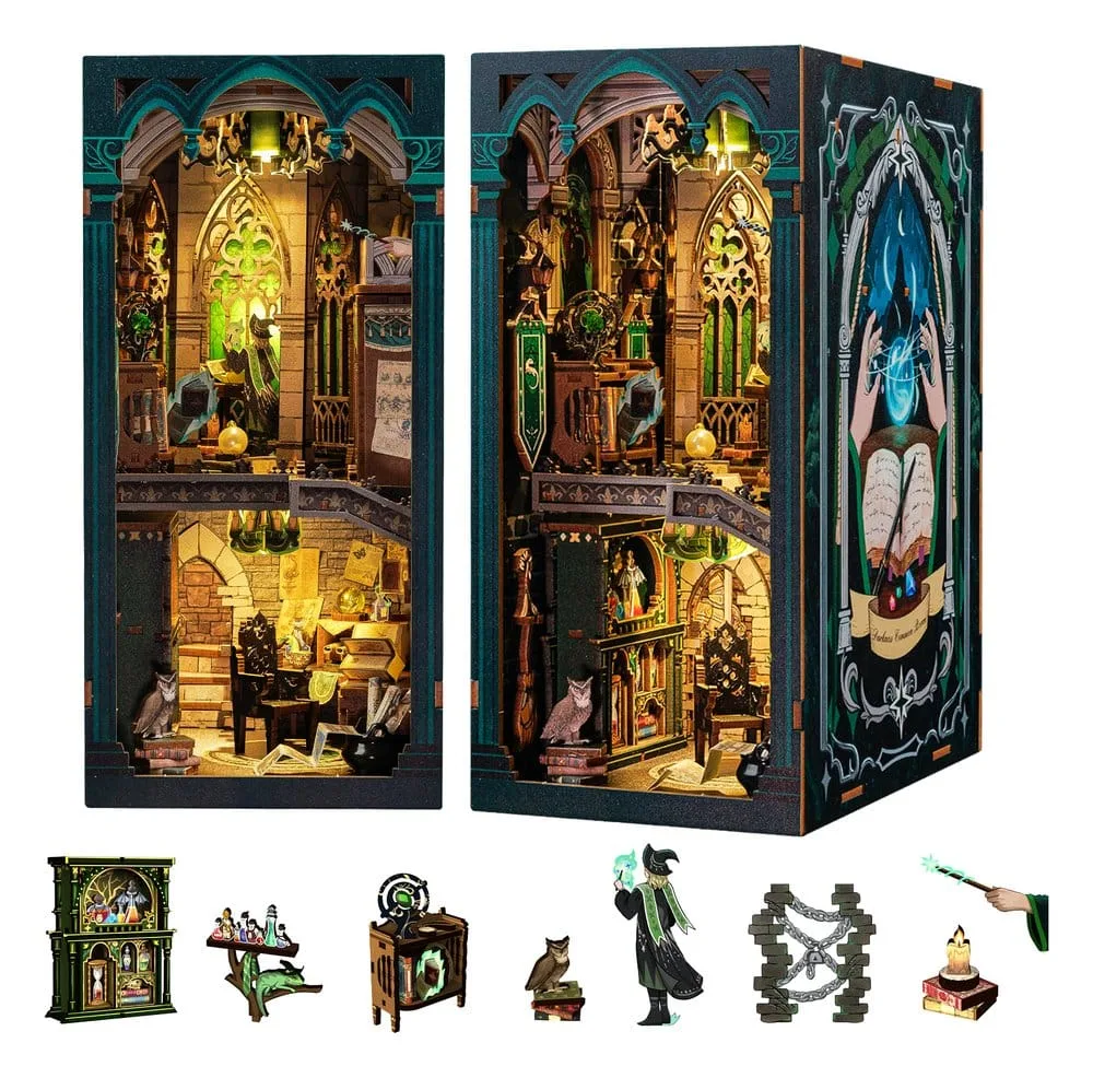 Book Nook Darkness Common Room 23 x 11 cm by CuteBee - Other