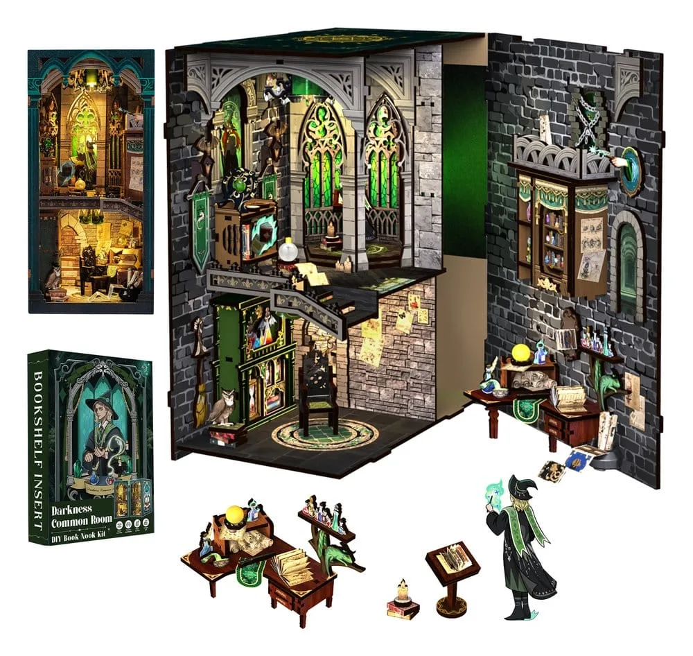 Book Nook Darkness Common Room 23 x 11 cm by CuteBee - Other