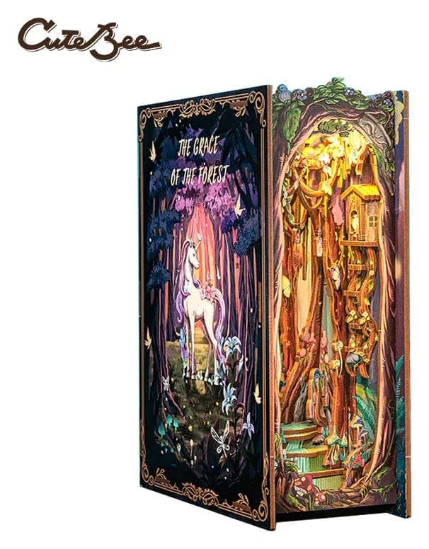 Book Nook The Grace of Forest 22 x 8 cm by CuteBee - Other