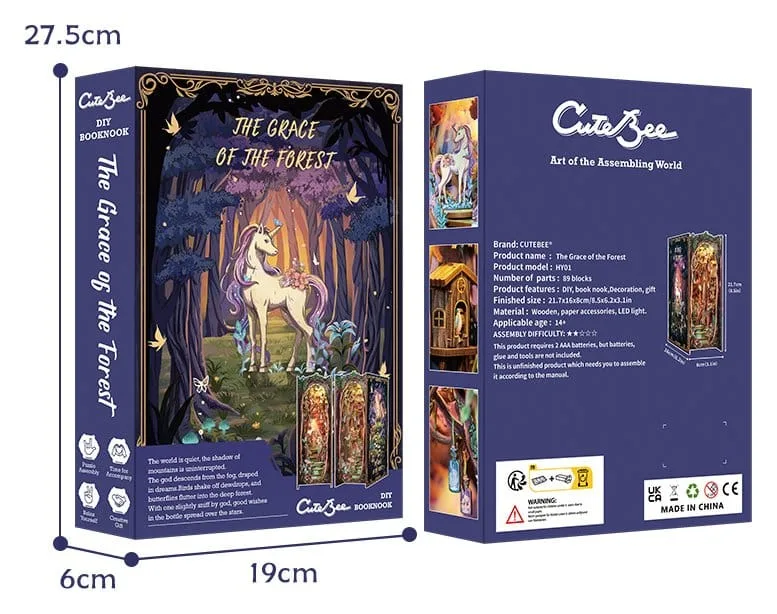 book-nook-the-grace-of-forest-22-x-8-cm-6975436180500-18-jpg Book Nook The Grace of Forest 22 x 8 cm by CuteBee - Other