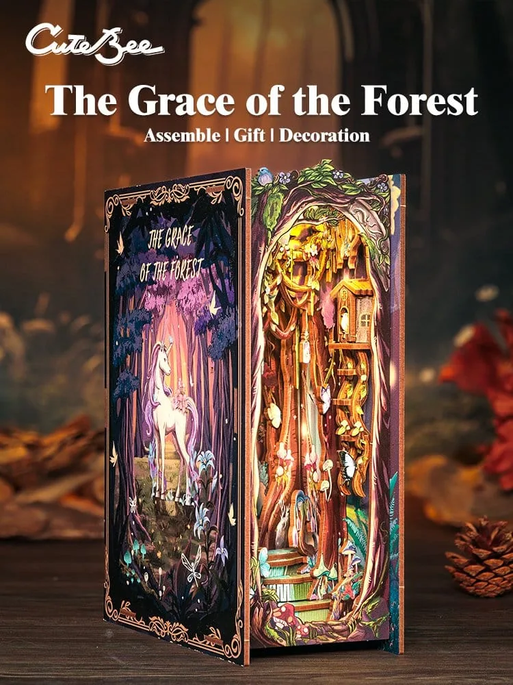 book-nook-the-grace-of-forest-22-x-8-cm-6975436180500-20-jpg Book Nook The Grace of Forest 22 x 8 cm by CuteBee - Other