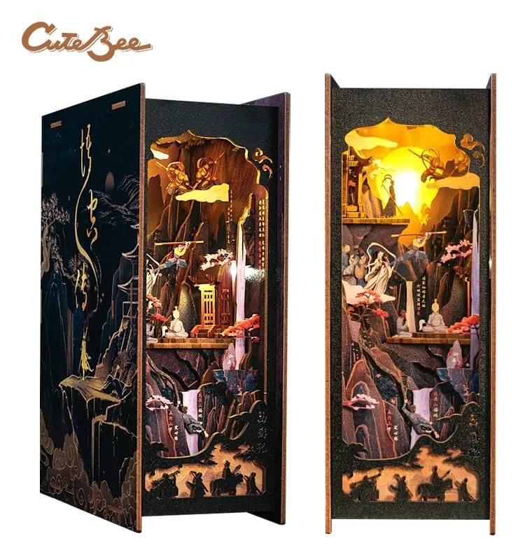 Book Nook The Legend of Wukong 22 x 8 cm by CuteBee - Other