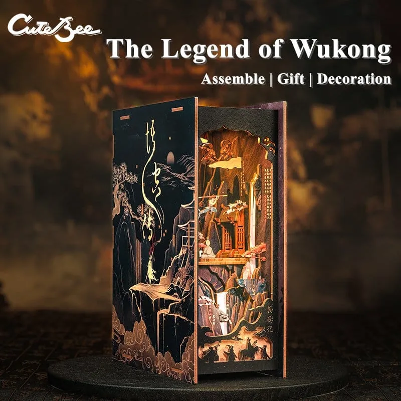 Book Nook The Legend of Wukong 22 x 8 cm by CuteBee - Other