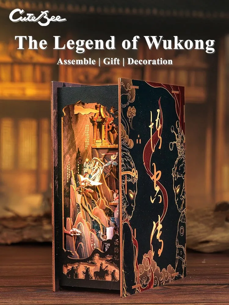 Book Nook The Legend of Wukong 22 x 8 cm by CuteBee - Other