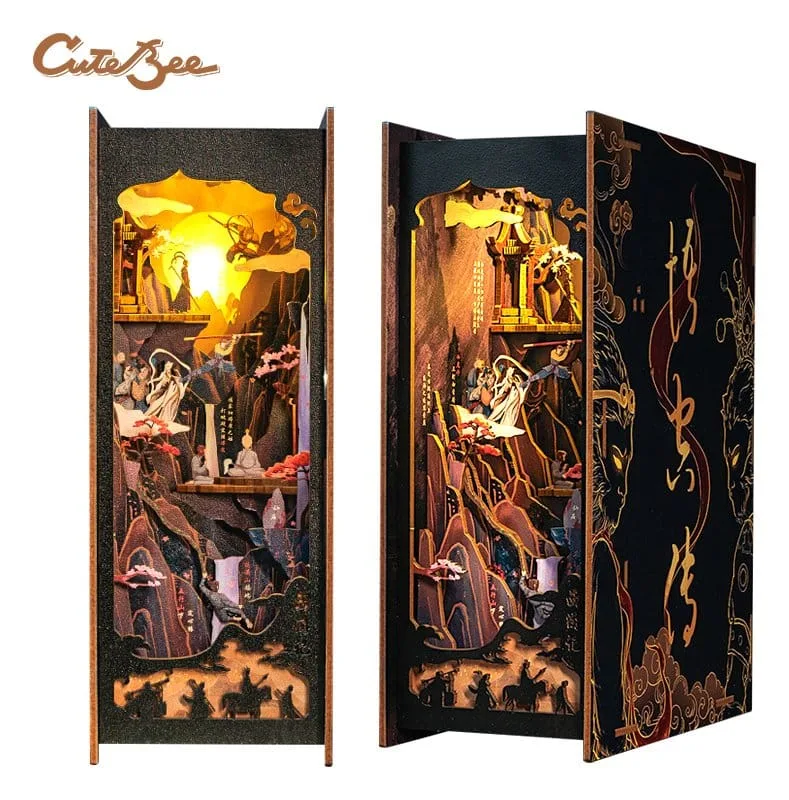 Book Nook The Legend of Wukong 22 x 8 cm by CuteBee - Other