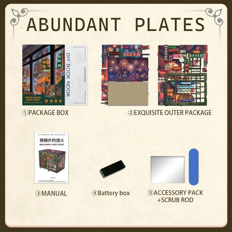 book-nook-hong-kong-neon-light-13-x-17-cm-6975436180586-5-jpg Book Nook Hong Kong Neon Light 13 x 17 cm by CuteBee - Other