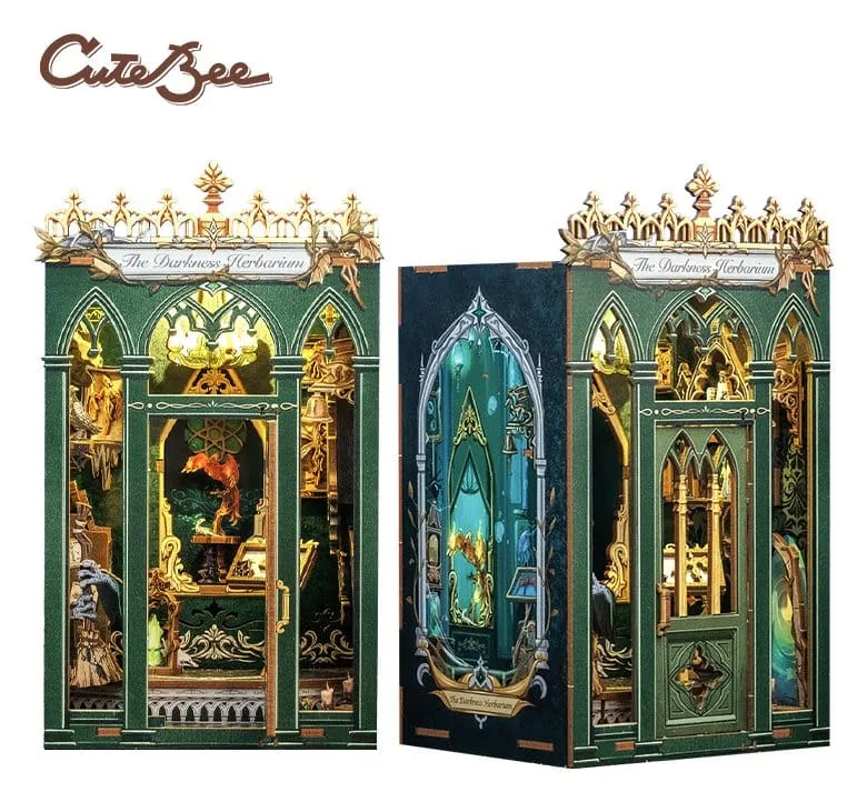 Book Nook The Darkness Herbarium 17 x 12 cm by CuteBee - Other