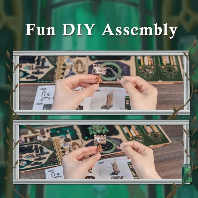 Book Nook The Darkness Herbarium 17 x 12 cm by CuteBee - Other