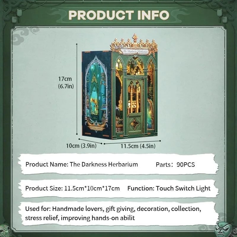 Book Nook The Darkness Herbarium 17 x 12 cm by CuteBee - Other