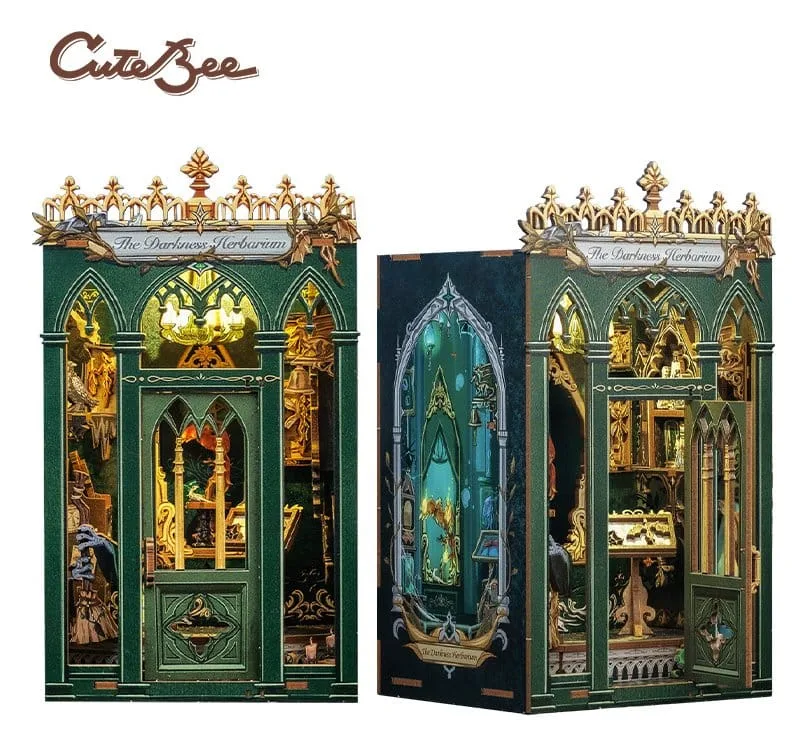 Book Nook The Darkness Herbarium 17 x 12 cm by CuteBee - Other