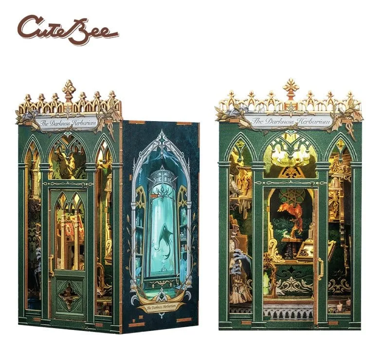 Book Nook The Darkness Herbarium 17 x 12 cm by CuteBee - Other