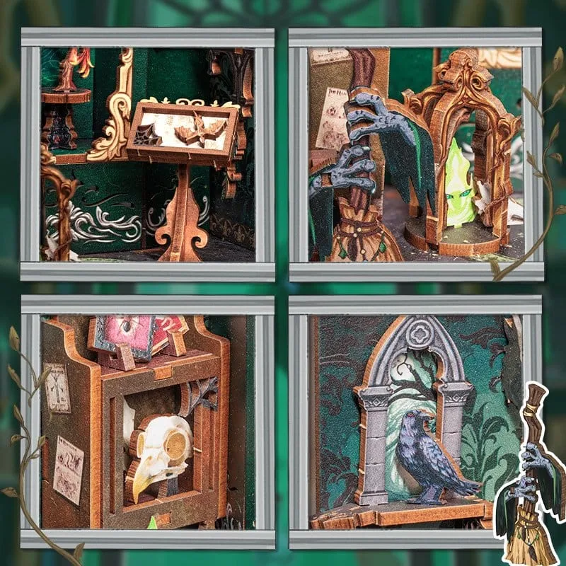 Book Nook The Darkness Herbarium 17 x 12 cm by CuteBee - Other