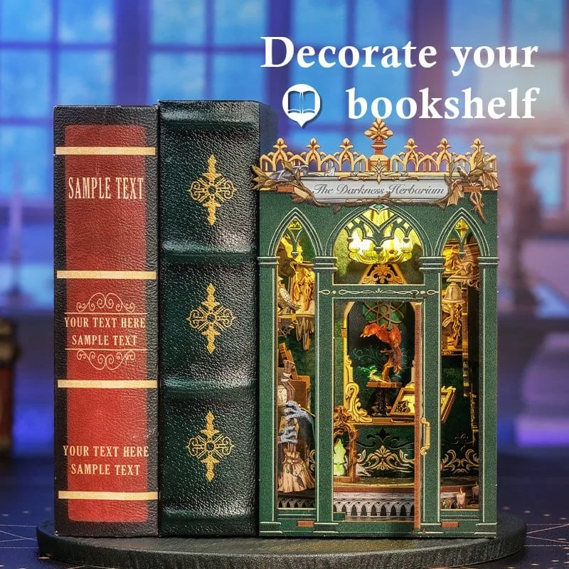 Book Nook The Darkness Herbarium 17 x 12 cm by CuteBee - Other