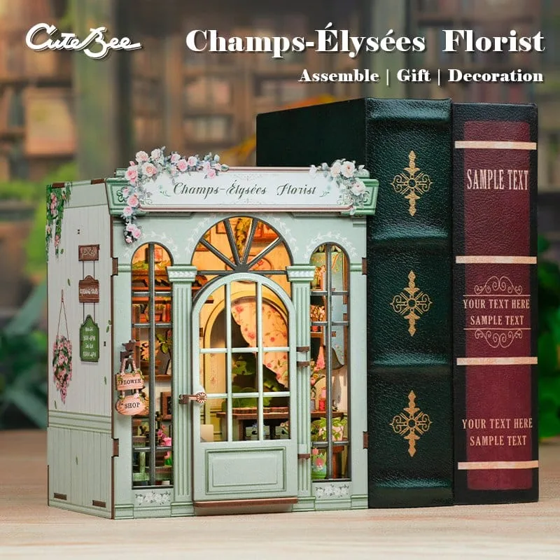 miniature-house-model-kit-champs-elysees-florist-18-x-16-cm-6975436180753-3-jpg Miniature House Model Kit Champs-Élysées Florist 18 x 16 cm by CuteBee - Other