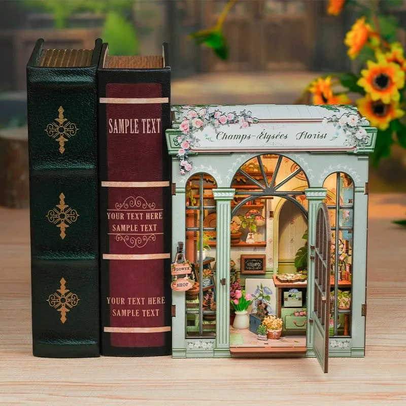 miniature-house-model-kit-champs-elysees-florist-18-x-16-cm-6975436180753-6-jpg Miniature House Model Kit Champs-Élysées Florist 18 x 16 cm by CuteBee - Other