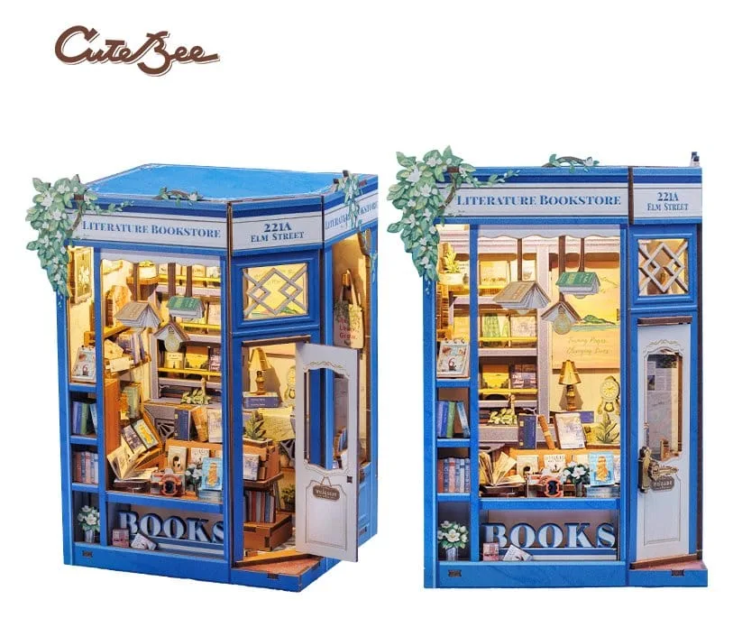 book-nook-literature-bookstore-17-x-12-cm-6975436180869-13-jpg Book Nook Literature Bookstore 17 x 12 cm by CuteBee - Other