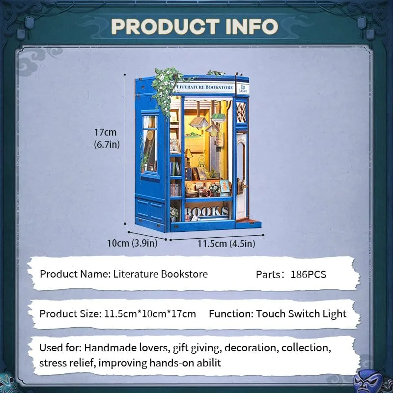 book-nook-literature-bookstore-17-x-12-cm-6975436180869-17-jpg Book Nook Literature Bookstore 17 x 12 cm by CuteBee - Other