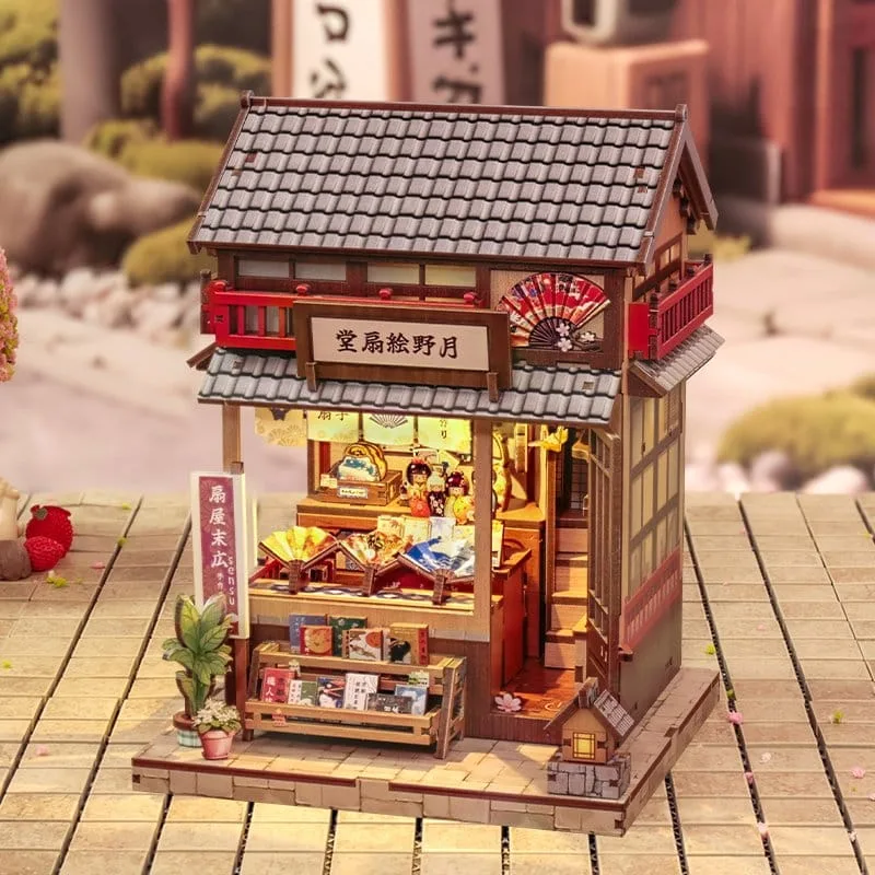 Miniature House Model Kit Tsukino Eogi-dou 19 x 14 cm by CuteBee - Other