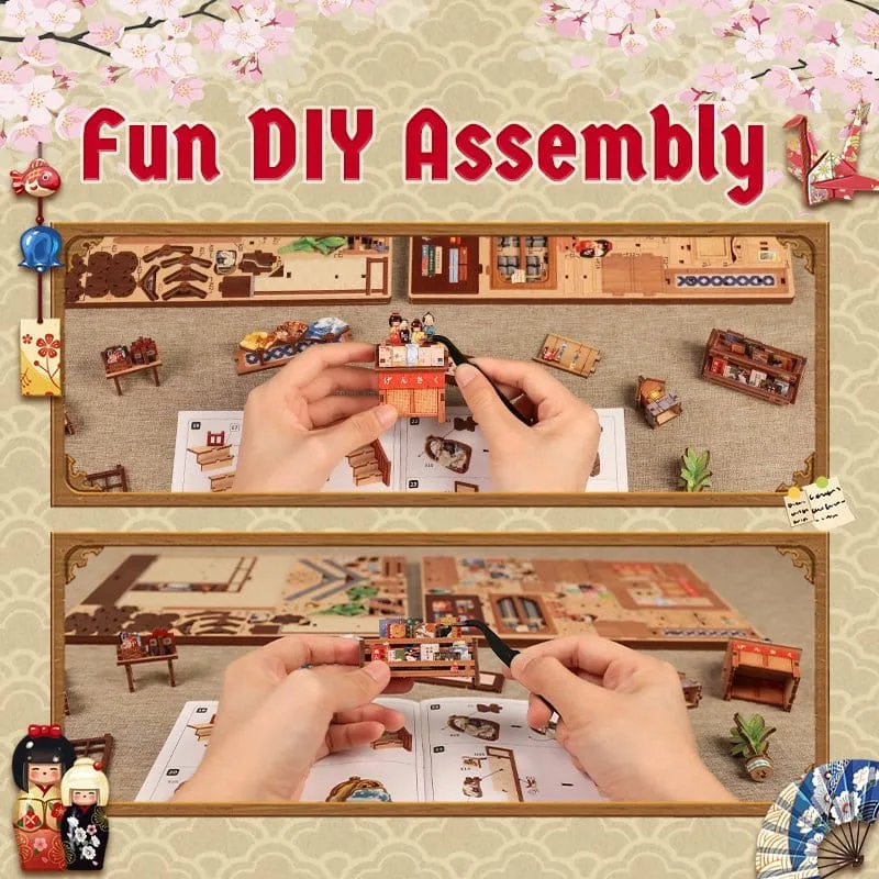 Miniature House Model Kit Tsukino Eogi-dou 19 x 14 cm by CuteBee - Other