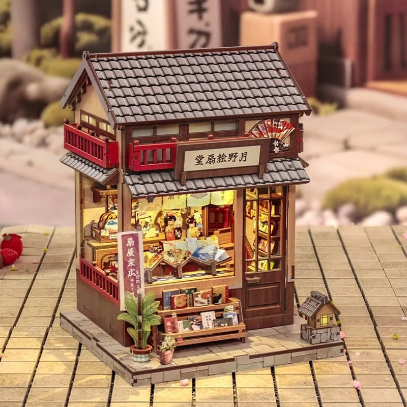 Miniature House Model Kit Tsukino Eogi-dou 19 x 14 cm by CuteBee - Other