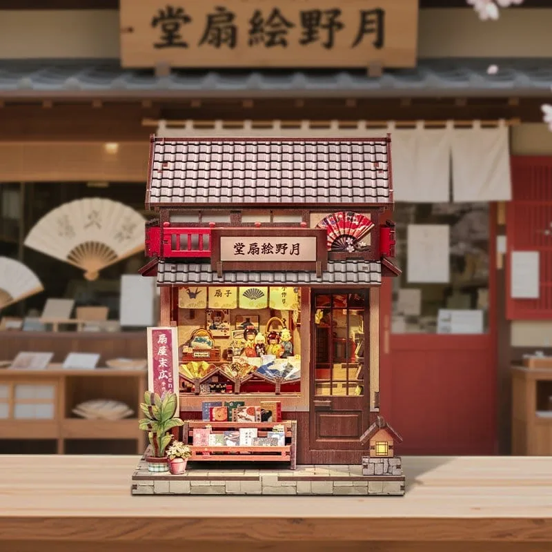 Miniature House Model Kit Tsukino Eogi-dou 19 x 14 cm by CuteBee - Other